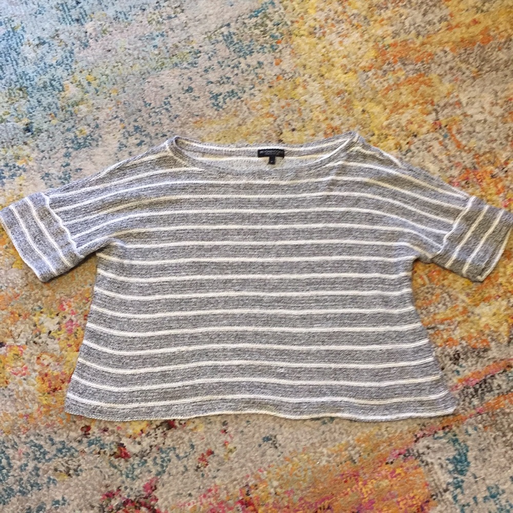 Beyond Yoga striped yoga top size:Large